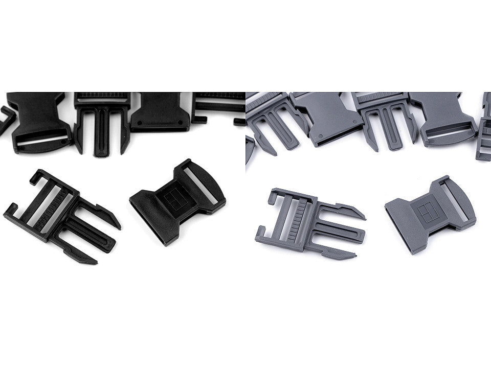 Boucle de déverrouillage latérale avec réglage de la sangle BB, largeur intérieure 30 mm