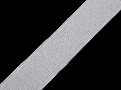 Bande Velcro autoadhésive, face pelucheuse, largeur 20 mm - 25m