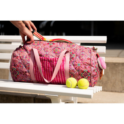 Matelassé coton double face imprimé floral - POPPY 05679