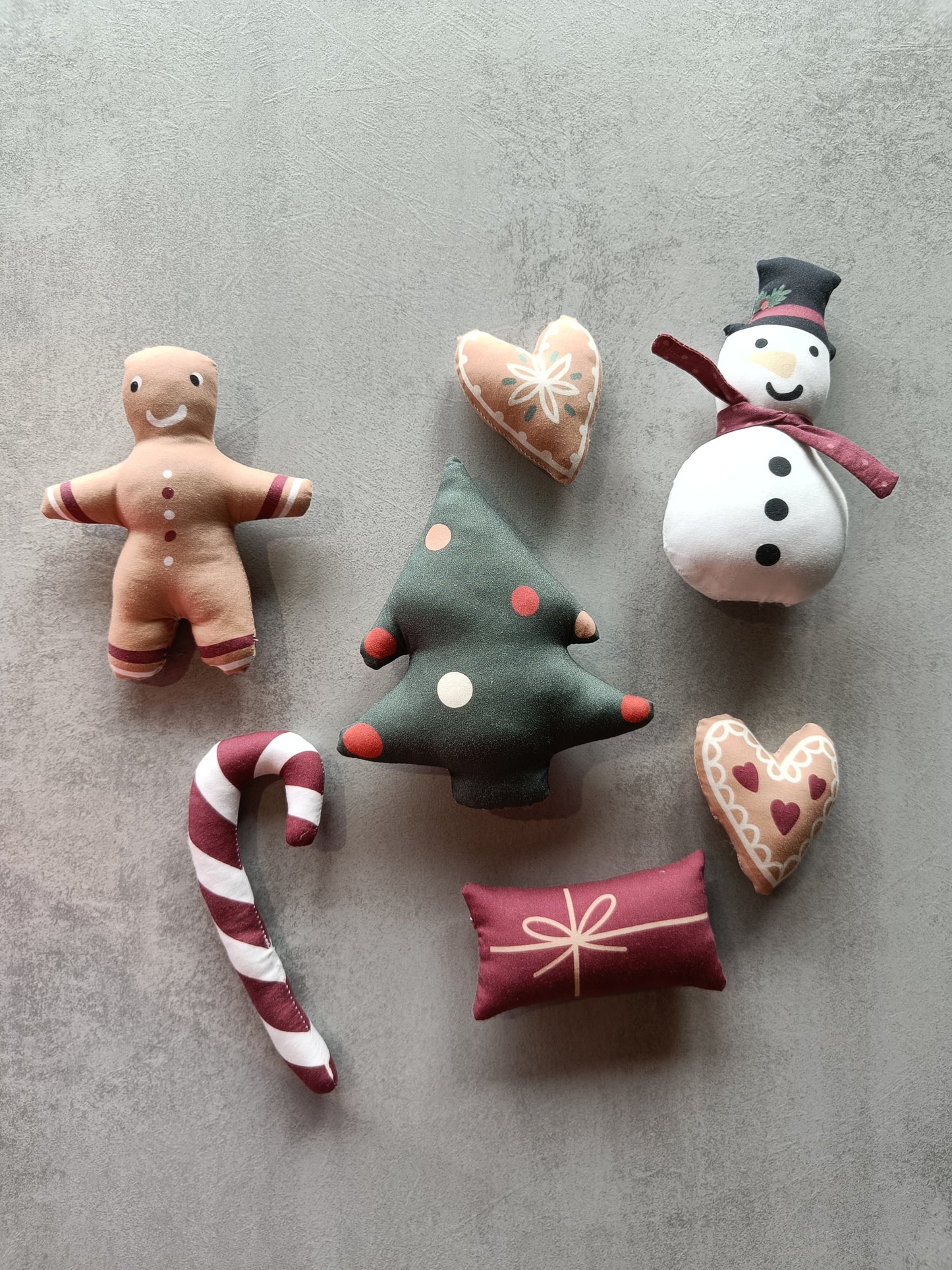 Panneau cut and go popeline de coton GINGERBREAD DOLLHOUSE