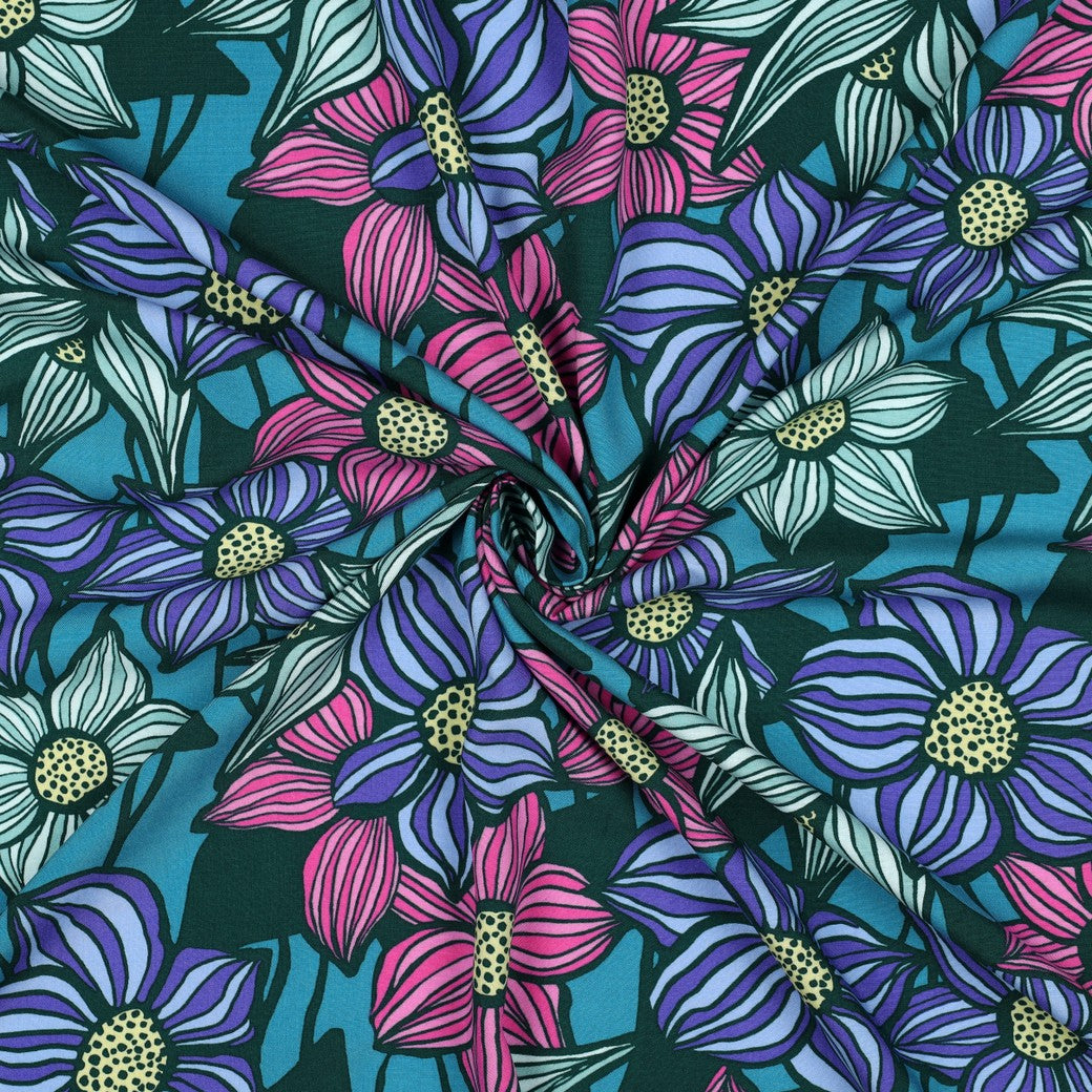 Viscose Lenzing Ecovero Flowers