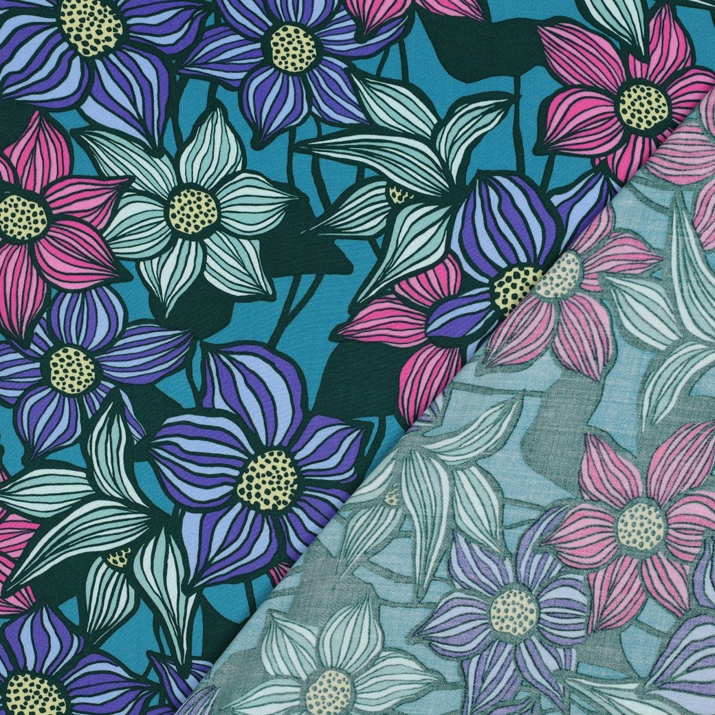 Viscose Lenzing Ecovero Flowers