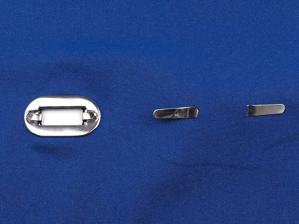 Fermoir ovale pour sac à main, 20 x 32 mm - 1set