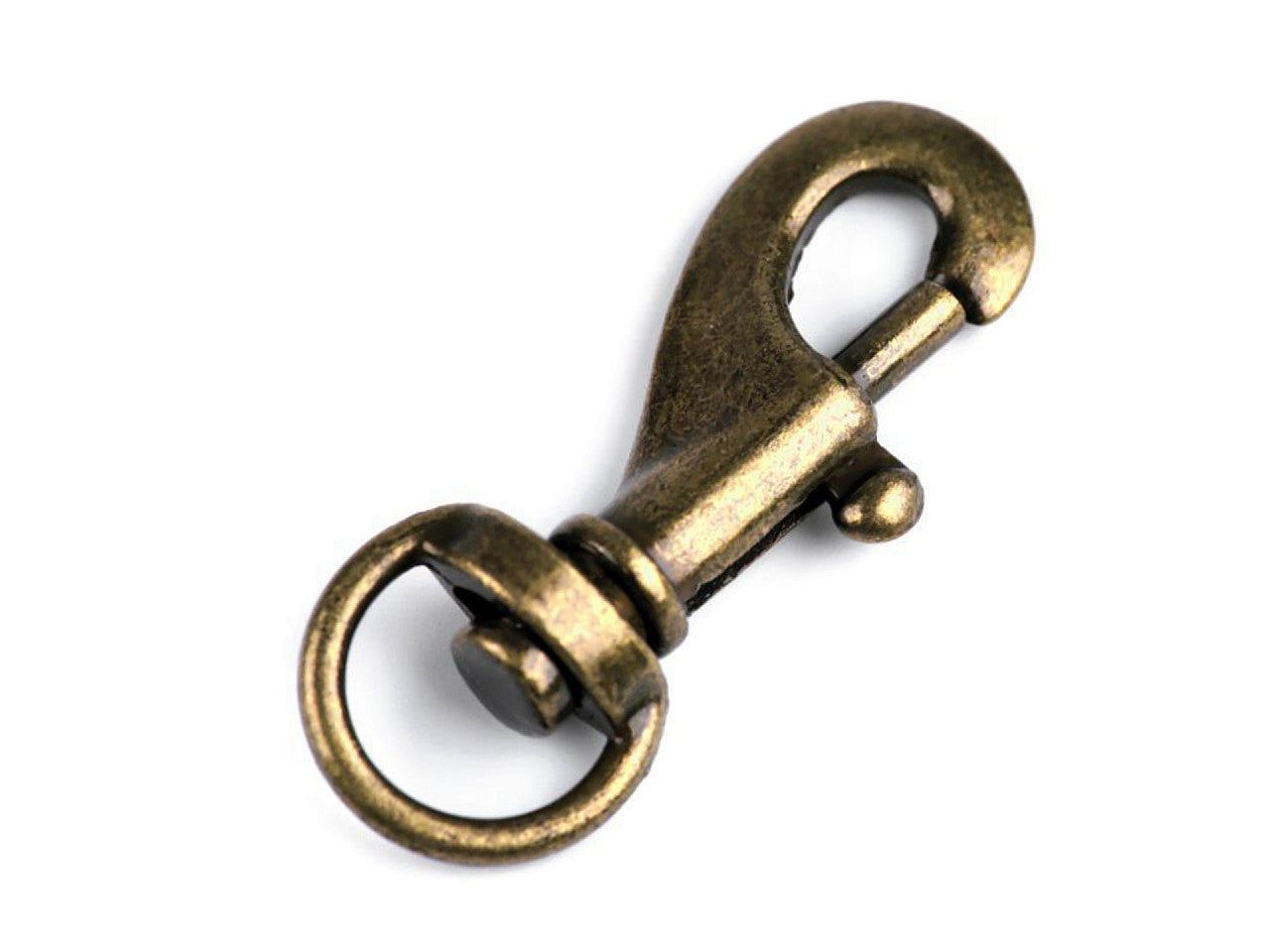 Mousqueton métallique pour sangle de 9 mm