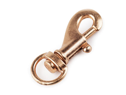 Mousqueton métallique pour sangle de 9 mm