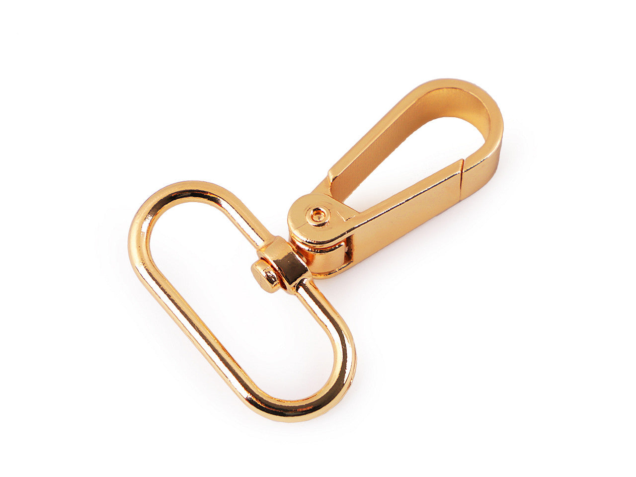 Mousqueton métallique pour sangle de 32 mm