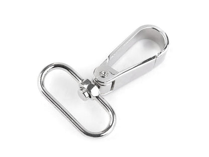 Mousqueton métallique pour sangle de 32 mm