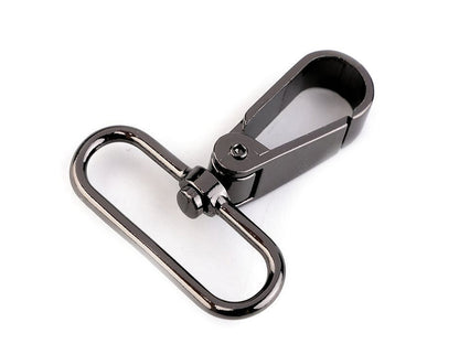 Mousqueton métallique pour sangle de 39 mm