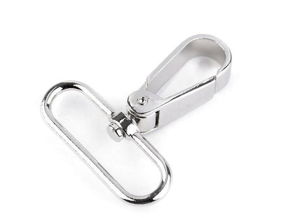 Mousqueton métallique pour sangle de 39 mm