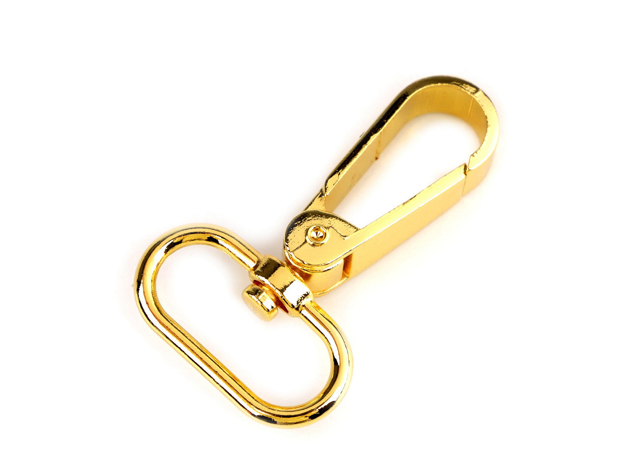 Mousqueton métallique pour sangle de 25 mm