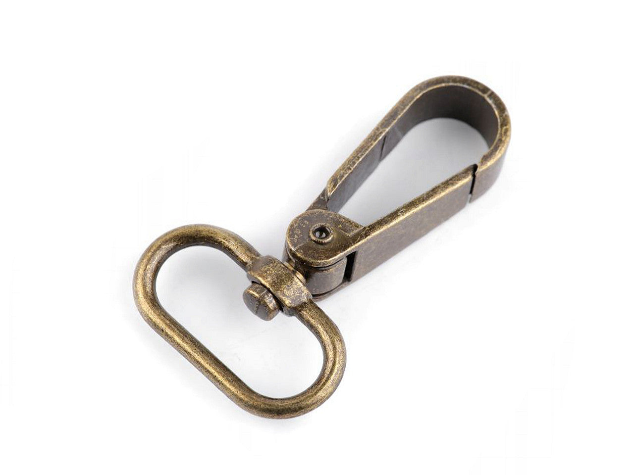Mousqueton métallique pour sangle de 25 mm