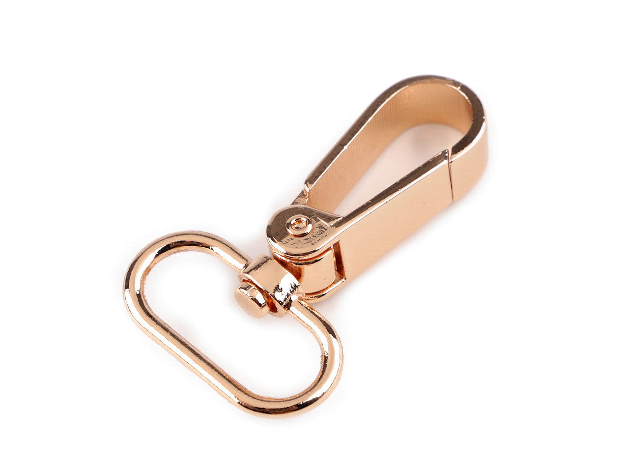 Mousqueton métallique pour sangle de 25 mm