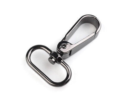 Mousqueton métallique pour sangle de 25 mm