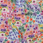 Jersey impression digitale flowers Oeko-Tex POPPY