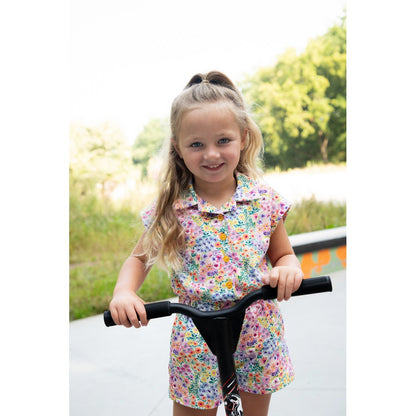 Jersey impression digitale flowers Oeko-Tex POPPY