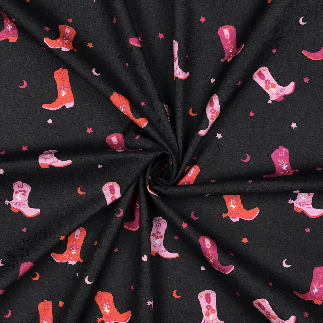 Popeline cowboy boots POPPY