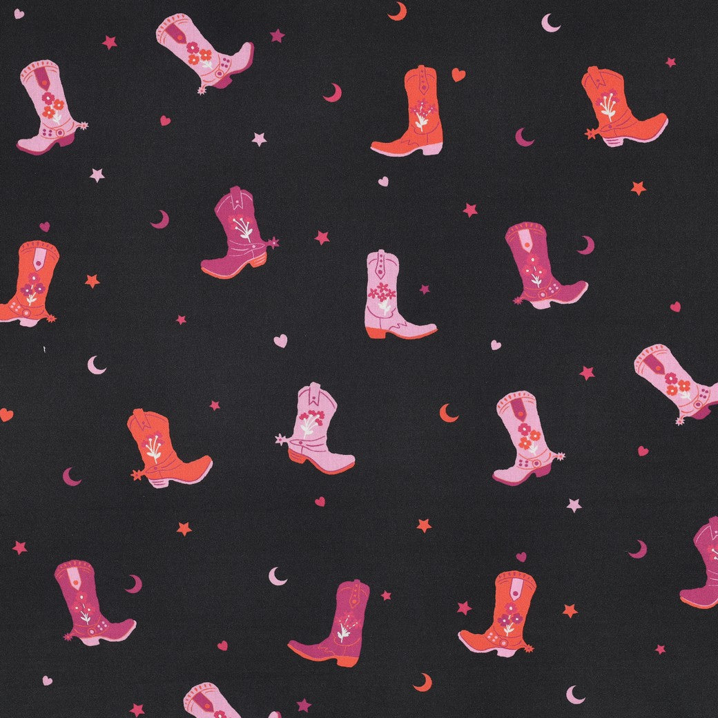 Popeline cowboy boots POPPY