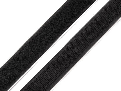 Bande Velcro adhésive, largeur 20 mm - 25m