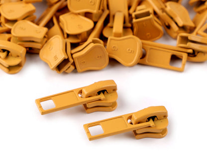 Glissière pour fermetures Éclair en plastique, No 5 - 10pc