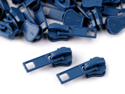 Glissière pour fermetures Éclair en plastique, No 5 - 10pc
