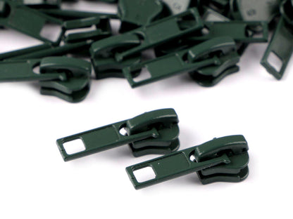 Glissière pour fermetures Éclair en plastique, No 5 - 10pc