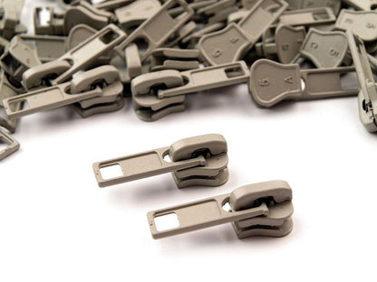 Glissière pour fermetures Éclair en plastique, No 5 - 10pc