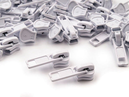 Glissière pour fermetures Éclair en plastique, No 5 - 10pc