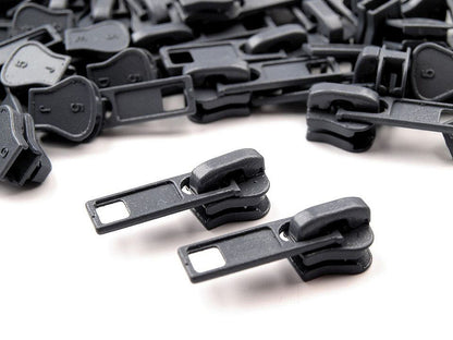 Glissière pour fermetures Éclair en plastique, No 5 - 10pc