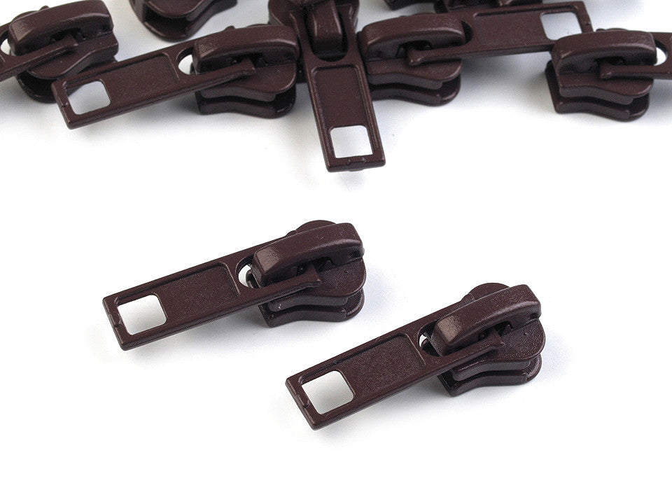 Glissière pour fermetures Éclair en plastique, No 5 - 10pc