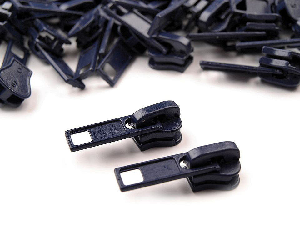 Glissière pour fermetures Éclair en plastique, No 5 - 10pc