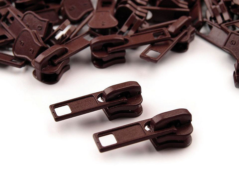 Glissière pour fermetures Éclair en plastique, No 5 - 10pc