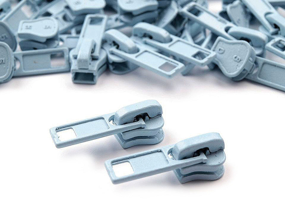 Glissière pour fermetures Éclair en plastique, No 5 - 10pc