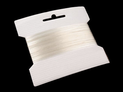Bande élastique transparente en silicone, largeur 4 mm - 1200m