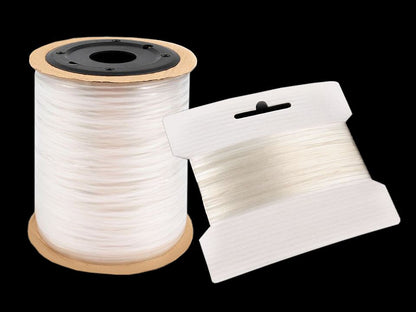Bande élastique transparente en silicone, largeur 4 mm - 1200m