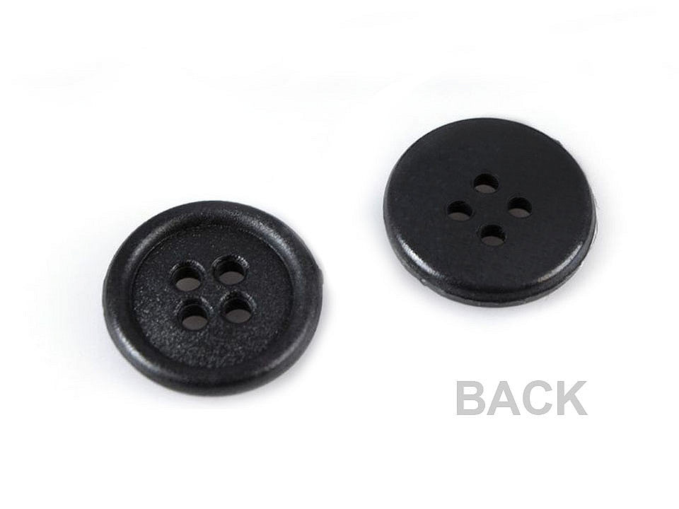Bouton, taille 15,2mm - 20pc