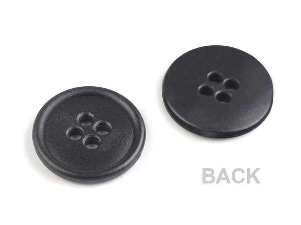 Bouton, taille 20,3mm - 20pc