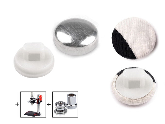 Boutons auto-couverts, 12,7mm - 100paire