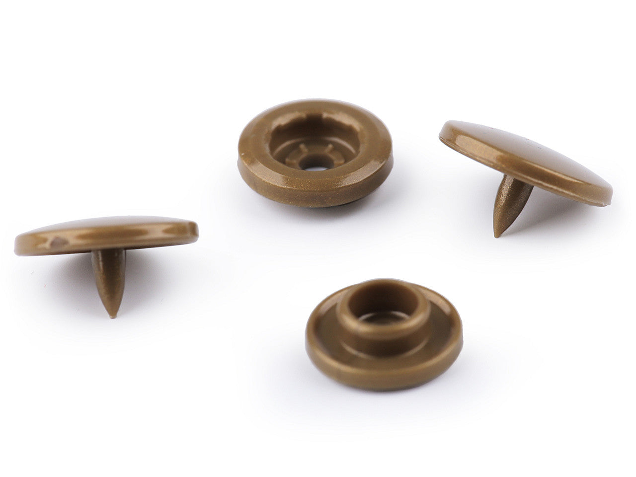 Boutons pression en plastique, taille 11,4mm - 50set