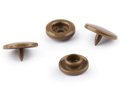Boutons pression en plastique, taille 11,4mm - 50set