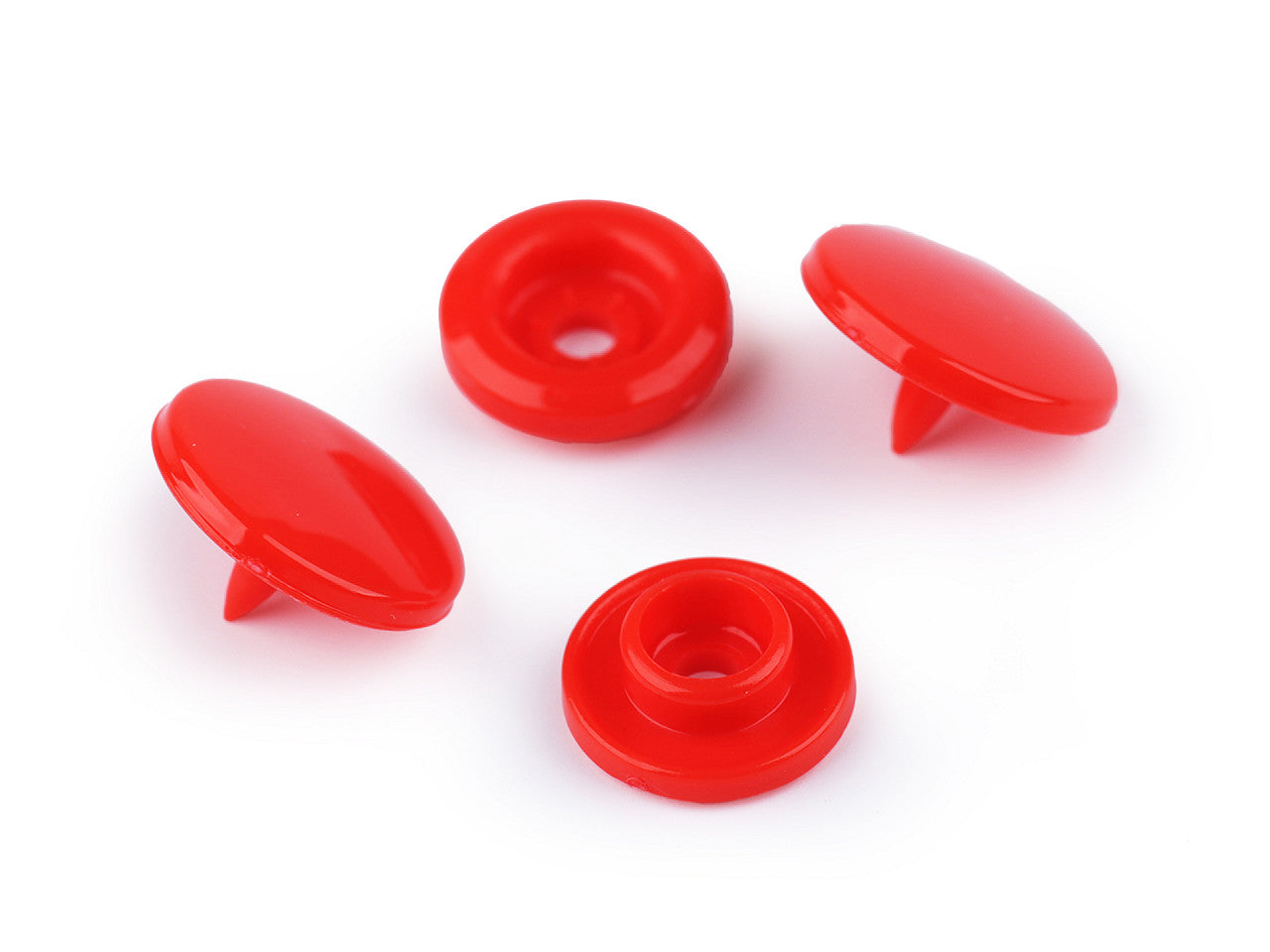 Boutons pression en plastique, taille 11,4mm - 50set