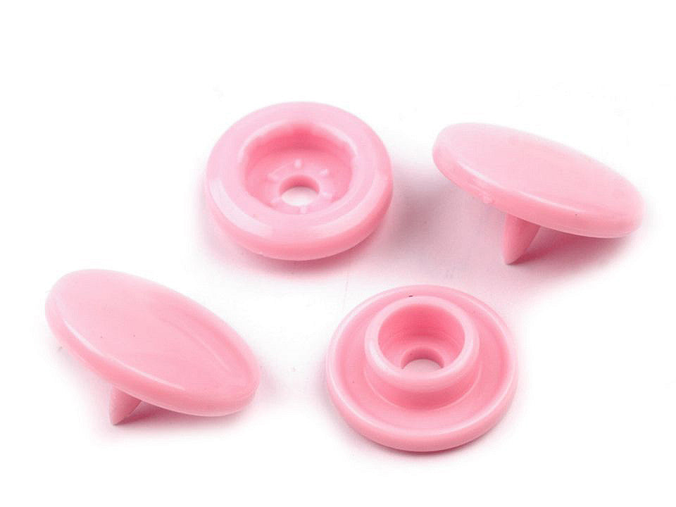 Boutons pression en plastique, taille 11,4mm - 50set
