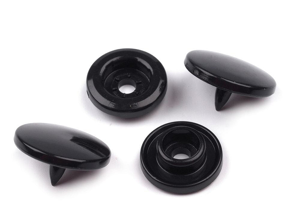 Boutons pression en plastique, taille 11,4mm - 50set
