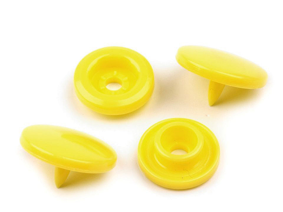 Boutons pression en plastique, taille 11,4mm - 50set