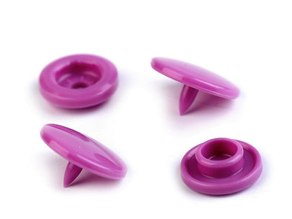 Boutons pression en plastique, taille 11,4mm - 50set