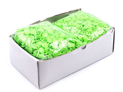 Boutons pression en plastique, taille 11,4mm - 50set