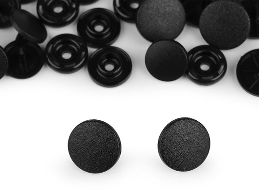 Boutons pression en plastique, taille 13,9mm - 50set