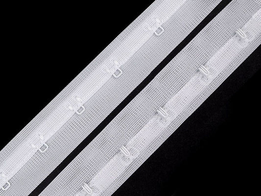 Ruban pour ajustement de lingerie PES, largeur 25 mm, une rangée