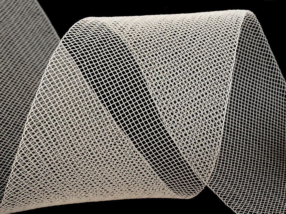 Tresse crinoline crin de cheval, largeur 4,5 cm - 20m