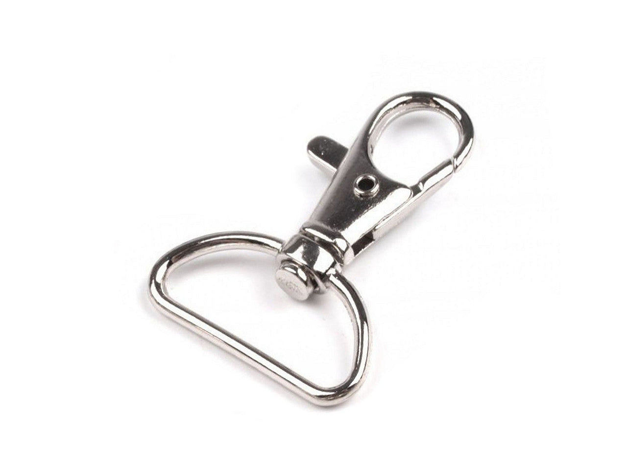 Mousqueton métallique pour sangle de 25 mm