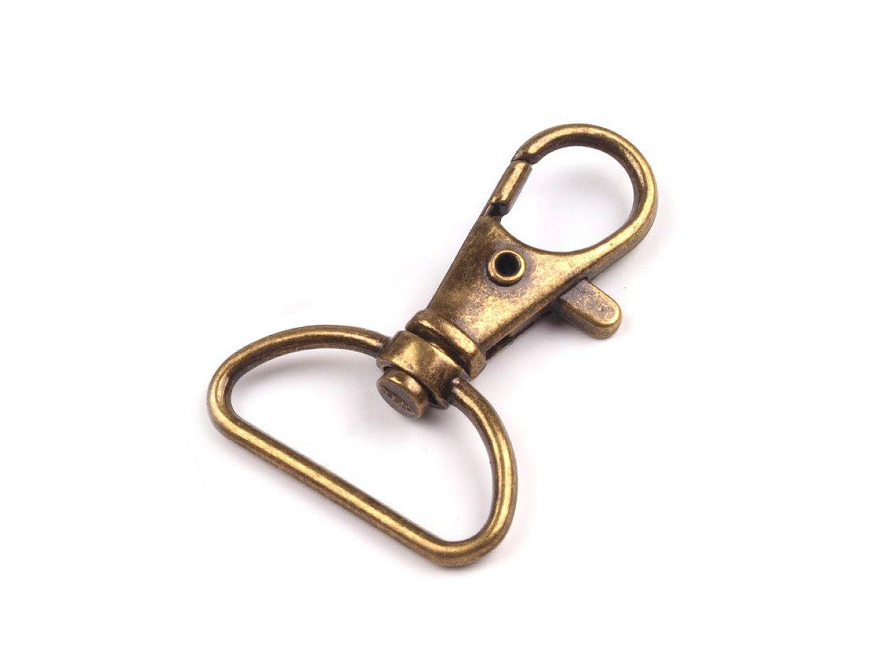 Mousqueton métallique pour sangle de 25 mm